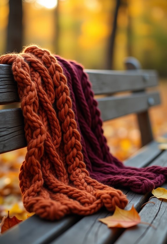autumn layering for warmth