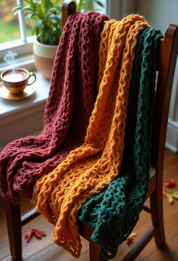 colorful handmade yarn accessory