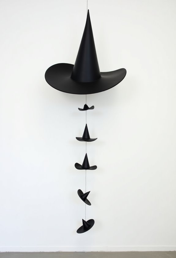 contemporary witch hat art