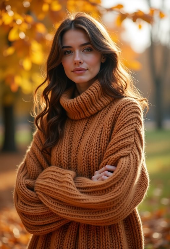 cozy chunky knit sweaters