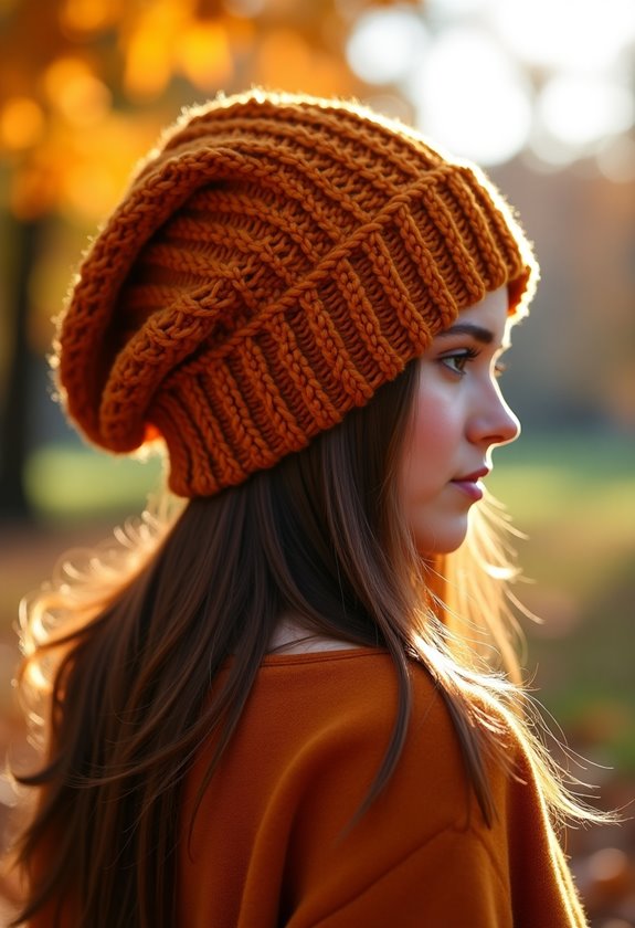 cozy oversized beanie hats