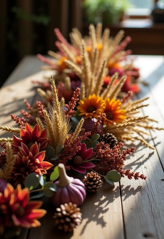 dried flower arrangement ideas