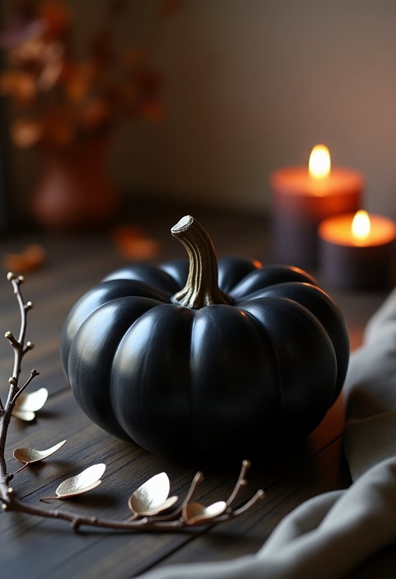 elegant autumn table decor