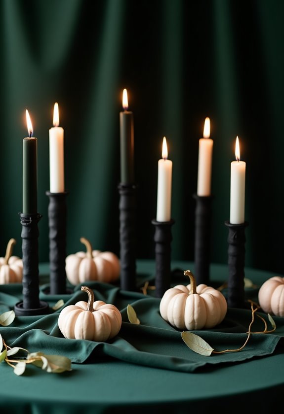 elegant candle display ideas