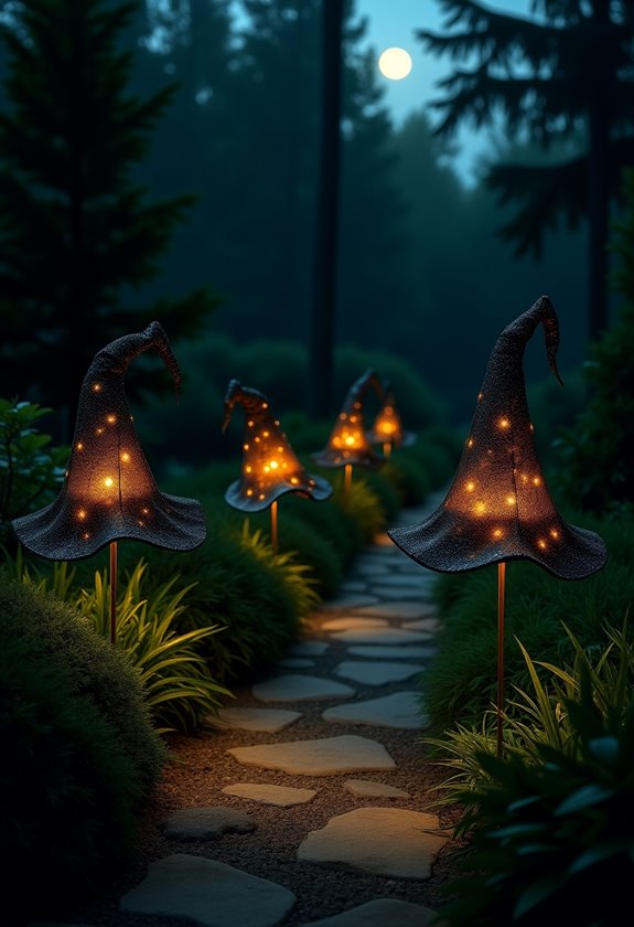 enchanting garden pathway illumination