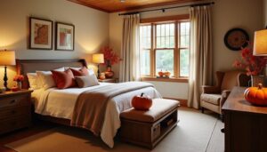fall bedroom makeover ideas