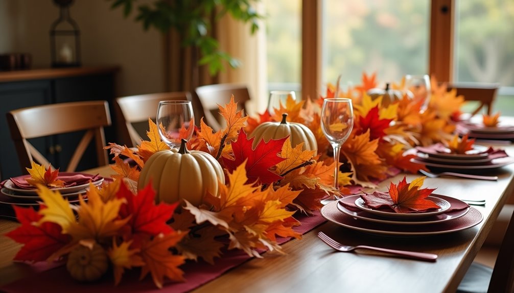 fall leaf garland decorations