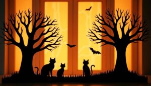 halloween window decorations ideas