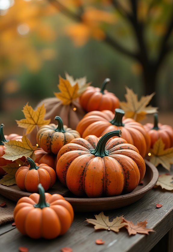 handcrafted fall decorations idea