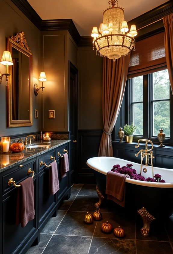 luxurious gold embellishments throughout