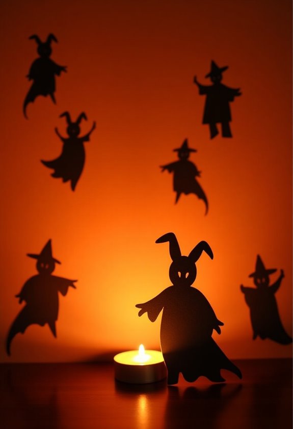 spooky silhouettes for decoration