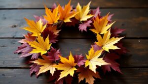 thanksgiving leaf decoration ideas