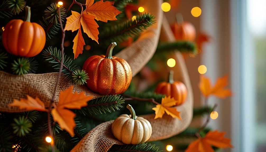 thanksgiving themed tree decorations