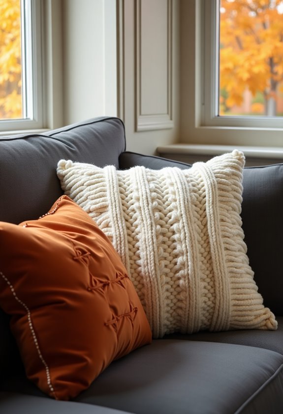 warm and inviting pillows